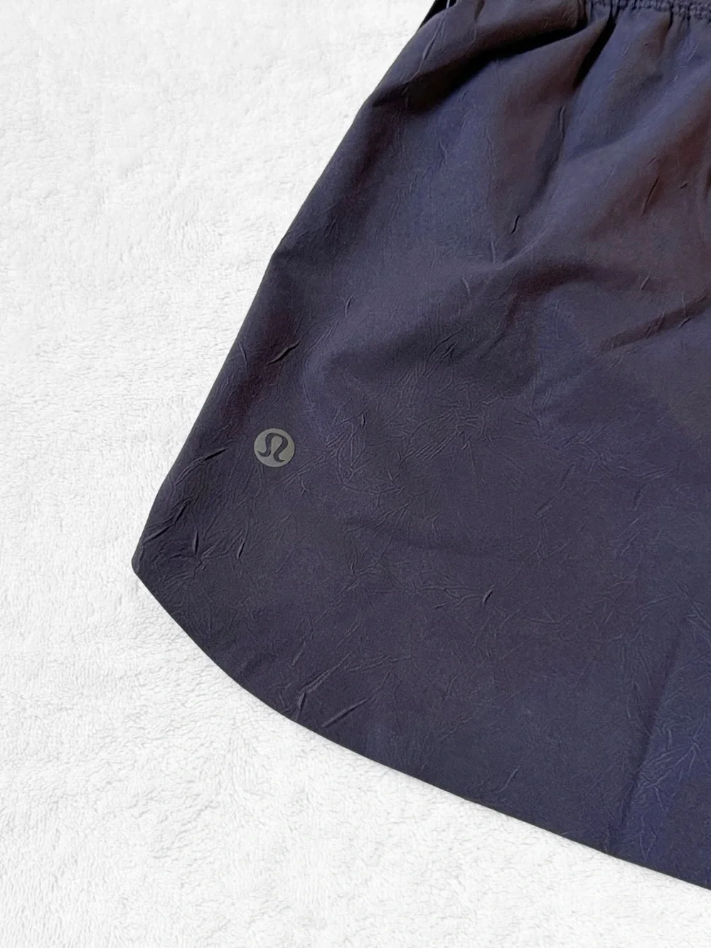 NWT Lululemon Fast and Free HR Split Short 3” Crinkle – Atmospheric Purple – XS